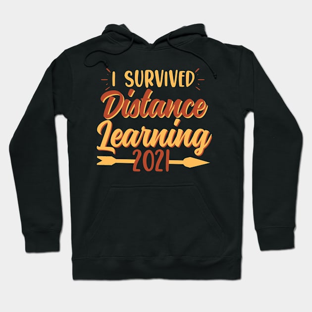 I Survived Distance Learning Hoodie by JB.Collection